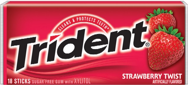 Trident Gum Strawberry